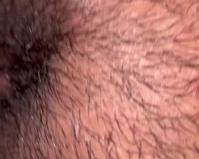 Best friend Hairy fat pussy creams on fat black dick.