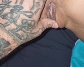 She loves it when I put my big white cock in her